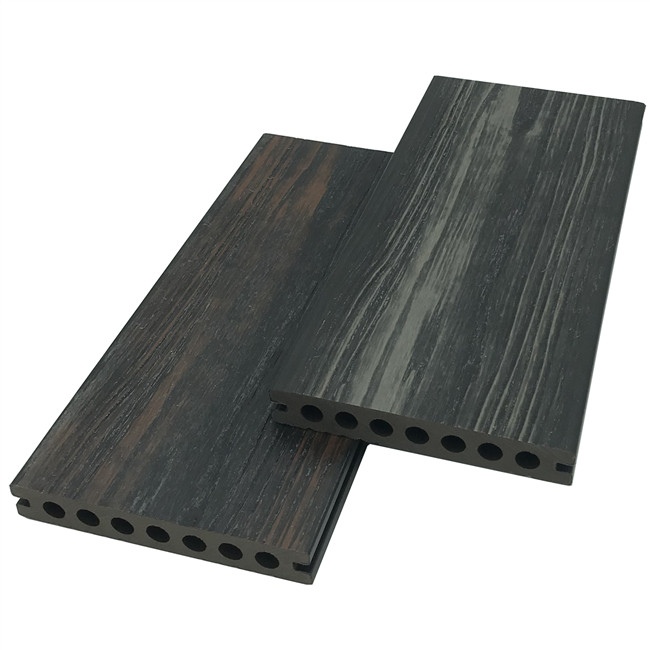 23x138mm strong UV resistance outdoor crack-resistant solid wpc decking composite board 