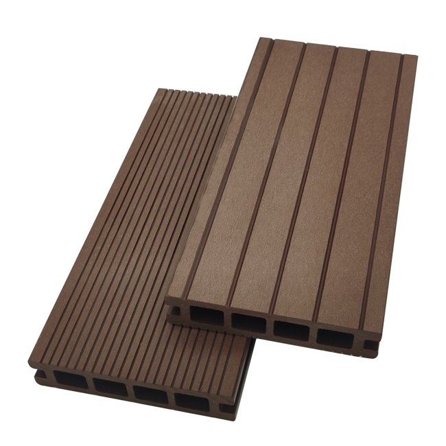 30x140mm recyclable friendly Wood Plastic Composite PE Outdoor Decking Flooring